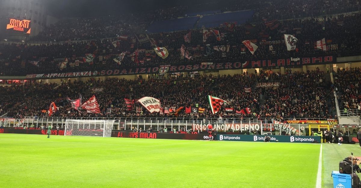 milan i rossoneri stanno vincendo il derby del tifo contro l8217inter ecco il dato
