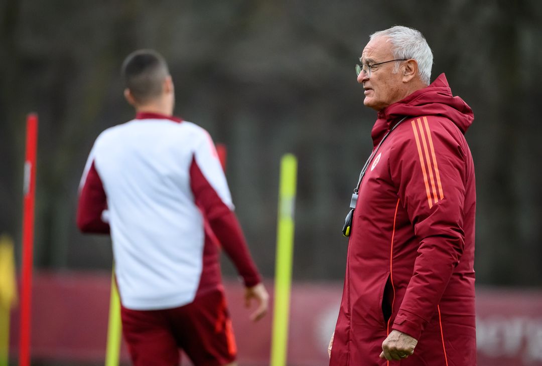 Roma, l’allenamento a due giorni dal derby – FOTOGALLERY - immagine 25