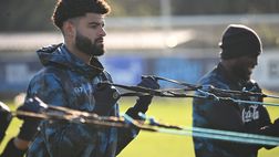 GALLERY Il primo allenamento di Billing con il Napoli: tutte le foto