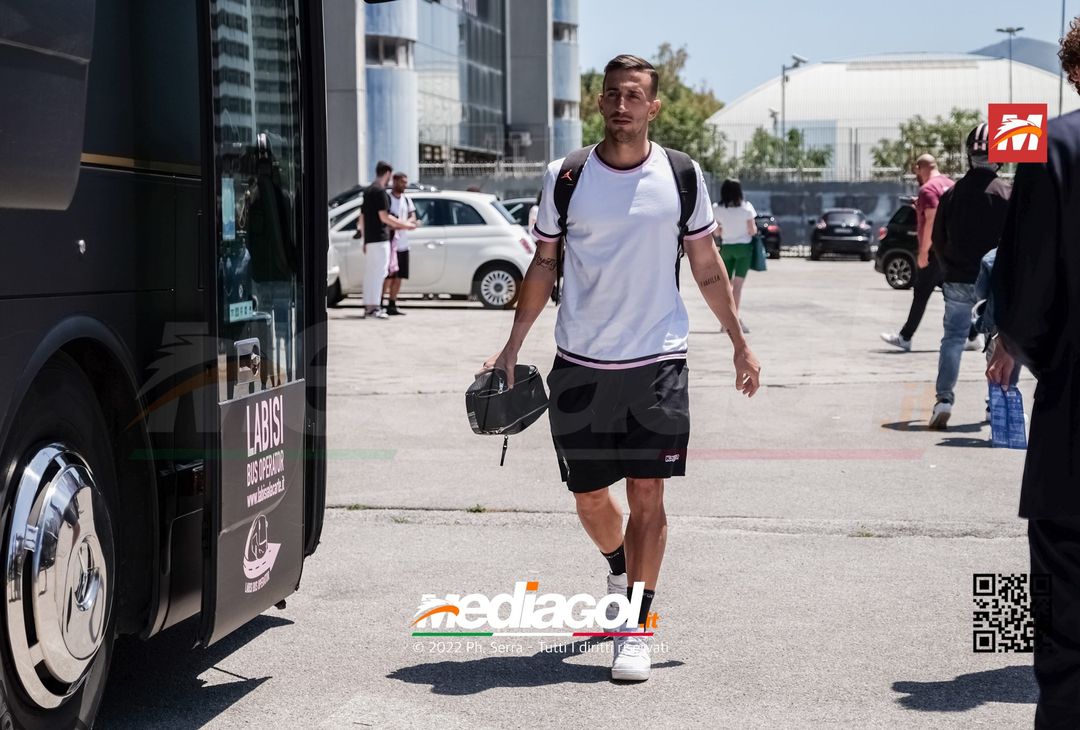 FOTO Palermo, Brunori e compagni in partenza per Chiavari: la gallery - immagine 22