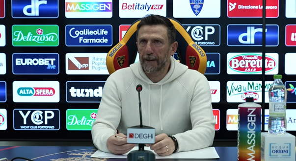 Di Francesco: “Inter quasi imbattibile. Cosa dobbiamo fare. Potremmo essere favoriti dal…” Di Francesco: “Inter quasi imbattibile. Cosa dobbiamo fare. Potremmo essere favoriti dal…” - immagine 1