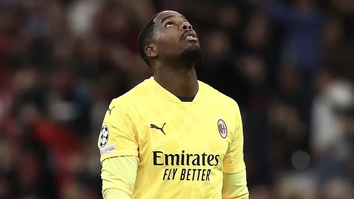 Mike Maignan AC Milan Milan-Liverpool 1-3 Champions League 2024-2025