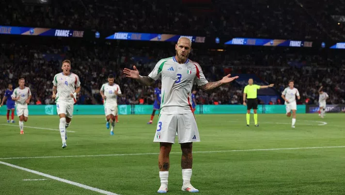 Dimarco, gran gol con l’Italia. L’Inter: “Lo hai fatto bellissimo” - immagine 1