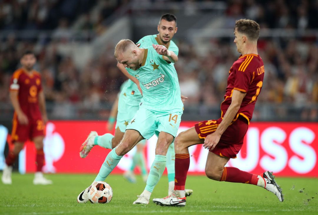 Roma-Slavia Praga 2-0 – FOTO GALLERY - immagine 43