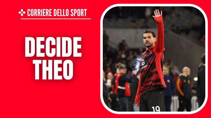 Theo Hernández AC Milan Milan-Roma amichevole