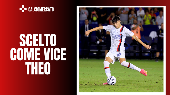 Davide Bartesaghi AC Milan amichevole Monza-Milan 6-7 dcr precampionato 2023-2024