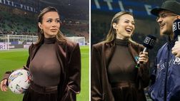 VIDEO / Inter-Napoli, scollatura da big match per Diletta Leotta
