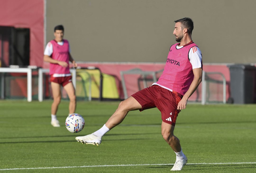 Roma, l’allenamento a due giorni dal Torino – FOTOGALLERY - immagine 8