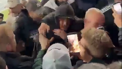 Napoli-Cremonese, presente anche Geolier in curva A – VIDEO