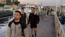 VIDEO Venezia-Palermo, l’arrivo dei rosanero allo Stadio “Penzo”