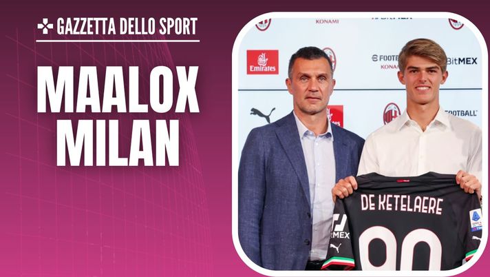 Charles De Ketelaere AC Milan Calciomercato Milan maldini