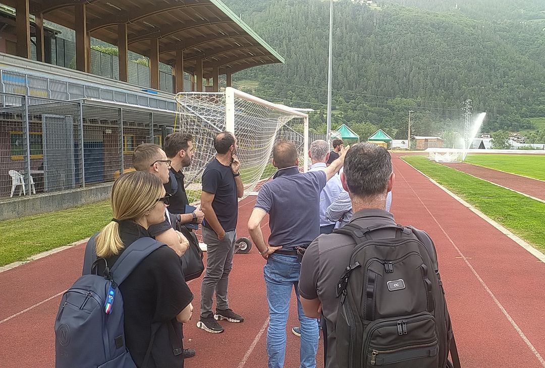 GALLERY Dimaro, sopralluogo di Stellini e dello staff di Conte: tutte le foto - immagine 18