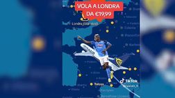 VIDEO / Osimhen, Ryanair ironizza su TikTok: “Prenota ora per Londra”