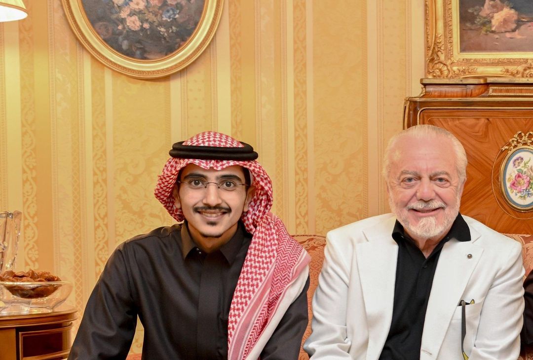 l presidente ha ringraziato l'Al-Shabab per l'ospitalità di questi giorni agli allenamenti