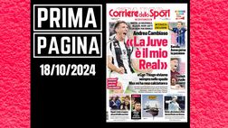Prima pagina Corriere dello Sport: tanta Serie A in edicola
