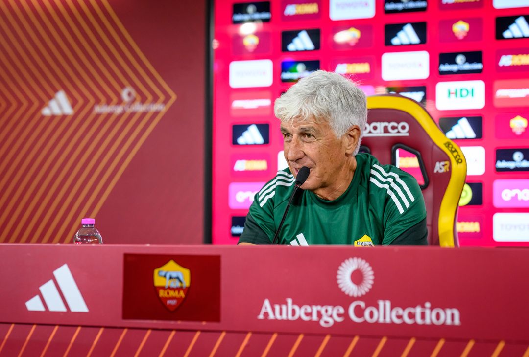 Pisa-Roma, la conferenza stampa di Gian Piero Gasperini – FOTO GALLERY - immagine 11
