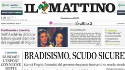 PRIMA PAGINA IL MATTINO OGGI: “Napoli, ora la prova del nove”