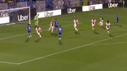 Amichevole Como-Ajax 3-0, che bello il gol di Baturina | VIDEO