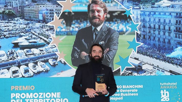 Bianchini premiato per la “Promozione del Territorio”: c’entra lo scudetto del Napoli - immagine 1