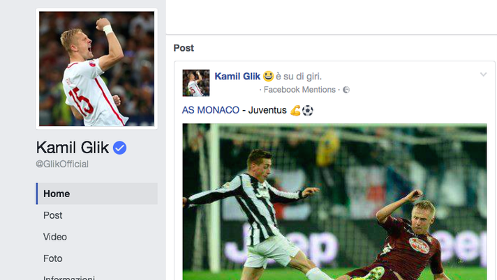 Champions League, sarà Monaco-Juventus: Glik è già carico Champions League, sarà Monaco-Juventus: Glik è già carico - immagine 1