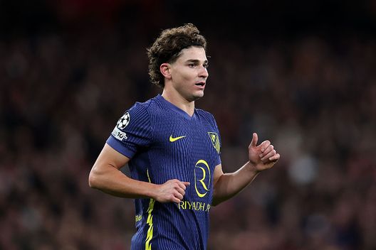 Julian Alvarez, attaccante dell'Atletico Madrid. (Getty Images) Betis-Atletico Madrid, Simeone sfida Pellegrini: il pronostico di DDD- immagine 2