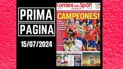 Prima pagina Corriere dello Sport: “Yamal, Williams, Alcaraz: campeones!”