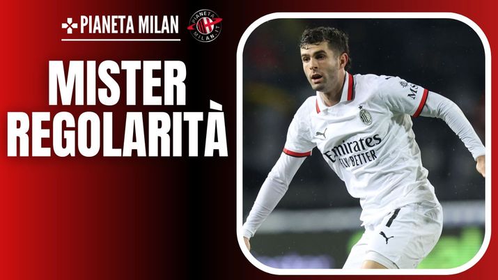 Christian Pulisic AC Milan Empoli-Milan 0-2 Serie A 2024-2025