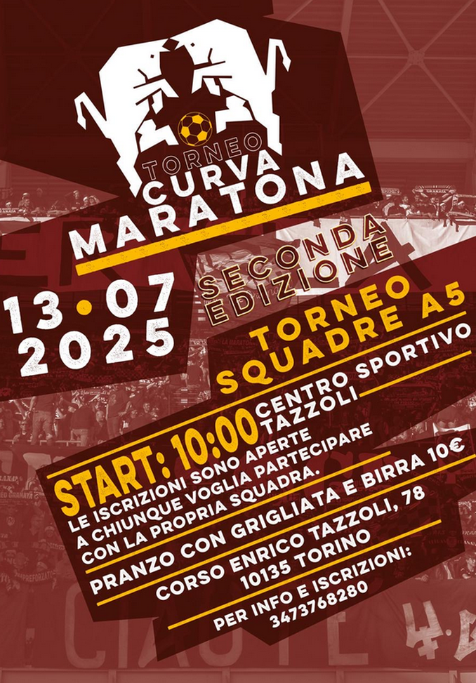 Torneo Curva Maratona: a luglio la seconda edizione- immagine 2