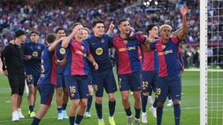Barça: “mas que un club”, si festeggia…in bicicletta!