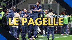 Milan-Inter, pagelle: Calhanoglu maestro, ahi Bisseck. Mkhitaryan spiega a Frattesi. Zalewski piace