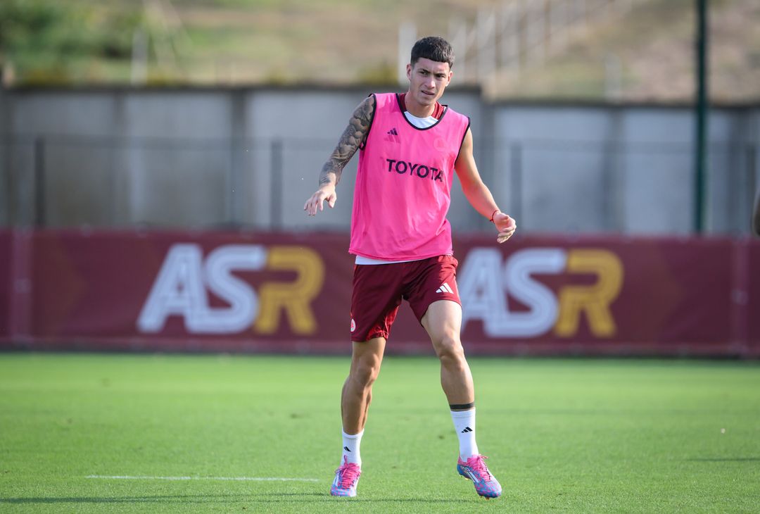 Trigoria, rifinitura in vista della Juventus – FOTO GALLERY - immagine 13