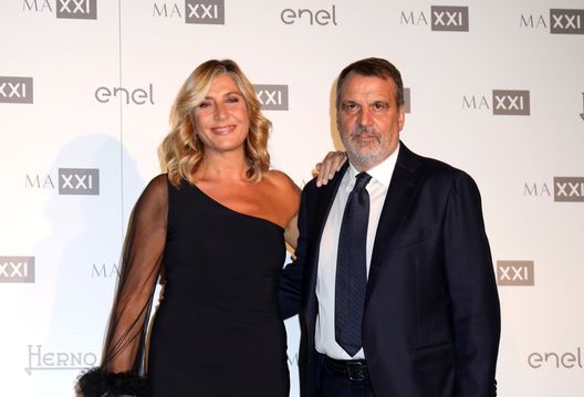 Myrta Merlino e Marco Tardelli