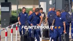 VIDEO FCIN1908 / Inter in partenza per gli States: ecco lo staff di Chivu