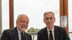 GALLERY Nuova partnership per il Napoli: De Laurentiis si lega ad Arnone
