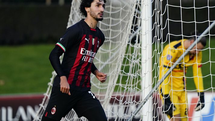 Yacine Adli AC Milan amichevole Milan-Lumezzane 3-2