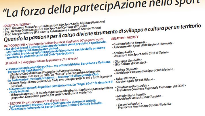 ACGT e TN con l’Athletic Club per: La forza della partecipAzione - immagine 1