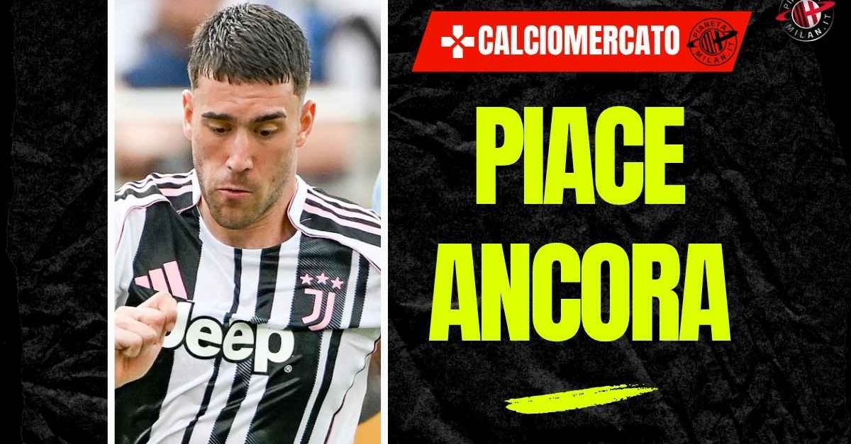 Calciomercato Milan, non è finita per Vlahovic: la novità delle ultime ore