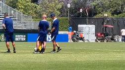 VIDEO/ Vigilia di Monterrey-Inter, rifinitura a Los Angeles: Chivu e lo staff in campo