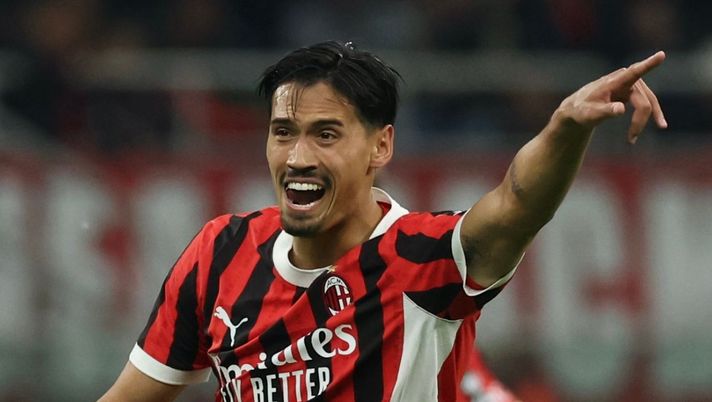 Tijjani Reijnders AC Milan Milan-Bologna 3-1 Serie A 2024-2025