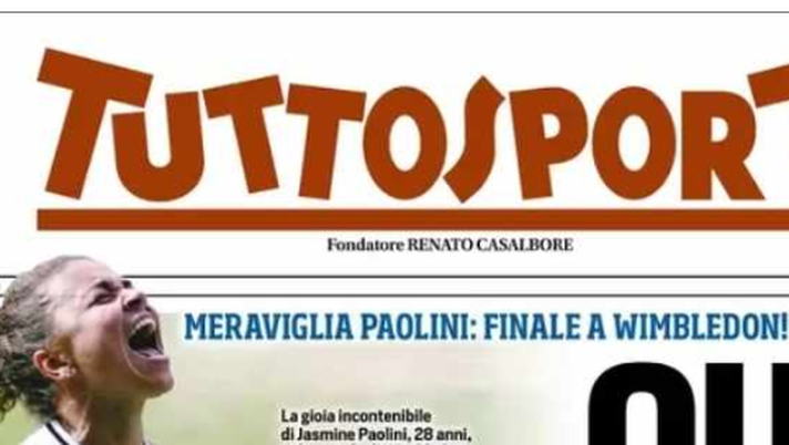 PRIMA PAGINA TUTTOSPORT OGGI: “De La Fuente e Southgate, finale di fede” PRIMA PAGINA TUTTOSPORT OGGI: “De La Fuente e Southgate, finale di fede” - immagine 1
