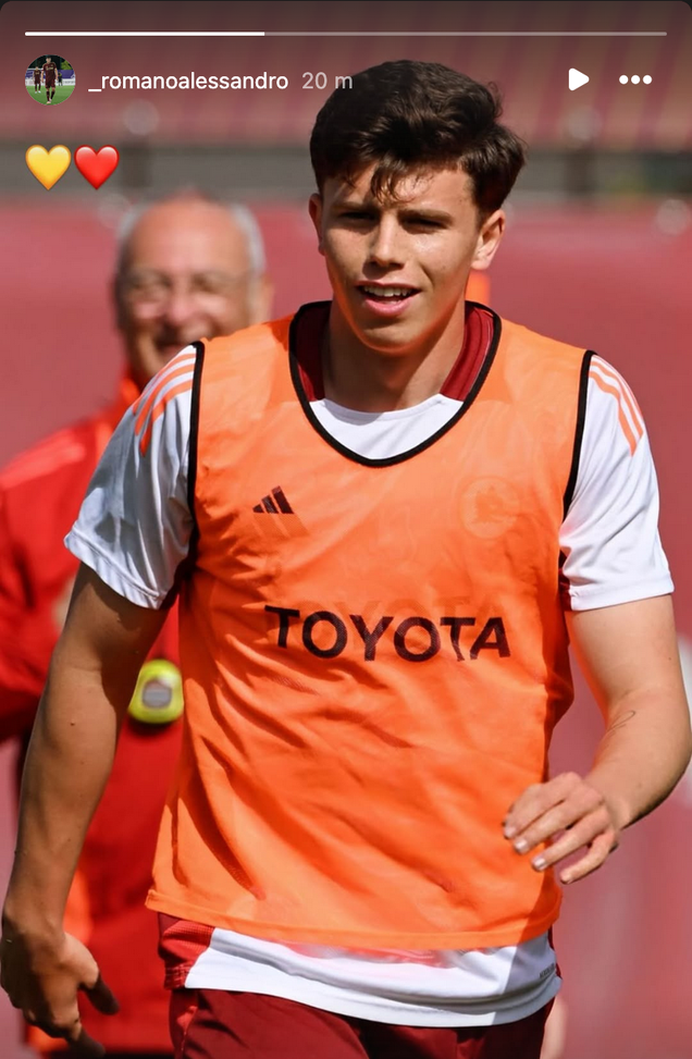 Romano, niente Torino: sui social pubblica i cuori giallorossi. Cherubini criptico- immagine 2