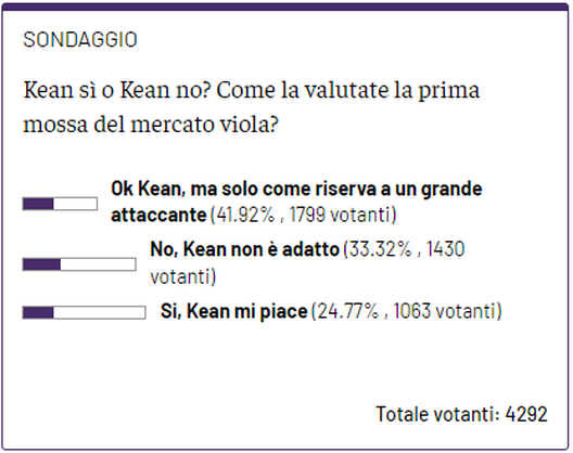 SONDAGGIO VN – Kean sì o no? In mille lo promuovono. I risultati- immagine 2