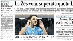 Prime pagine giornali sportivi oggi: il Napoli sui media