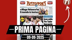 Prima pagina Tuttosport: “Italia, gol e follie. Ringhio show”
