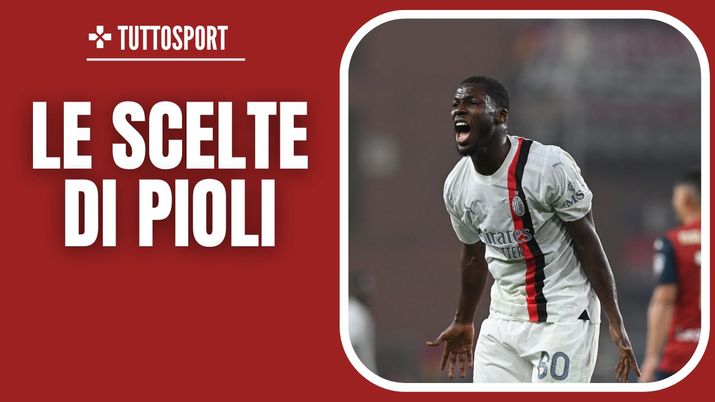 Yunus Musah AC Milan Genoa-Milan 0-1 Serie A 2023-2024 probabile formazione