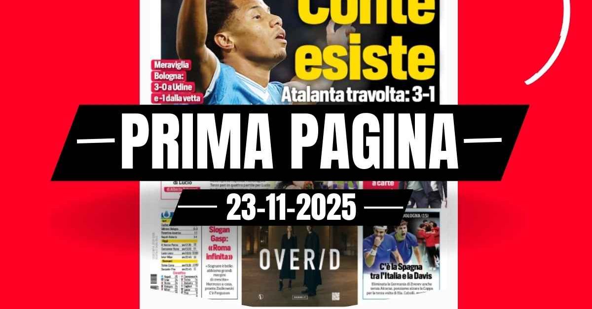 Prima pagina Corriere dello Sport: “Derby Inter Milan, Chivu e Allegri a carte scoperte”