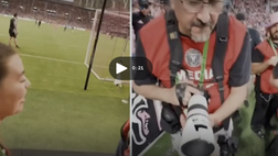 VIDEO – Messi rompe la camera di un fotografo: la reazione
