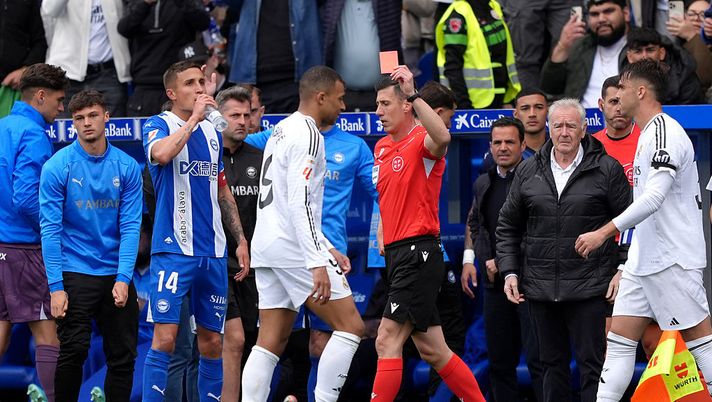 Alavés-Real Madrid, rosso a Mbappé dopo 38 minuti: le parole di Ancelotti - immagine 1