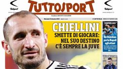 LA PRIMA PAGINA di TUTTOSPORT: “Re Osimhen porta il Napoli agli ottavi”