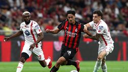 Il saluto di Reijnders ai tifosi del Milan